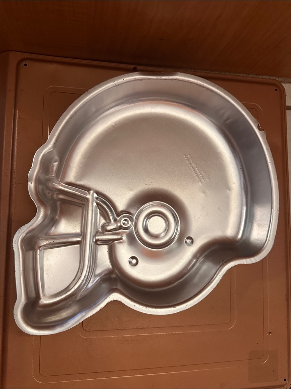 Wilton Cake Pan Mold Super Bowl Football Helmet Team Homecoming Autumn Party